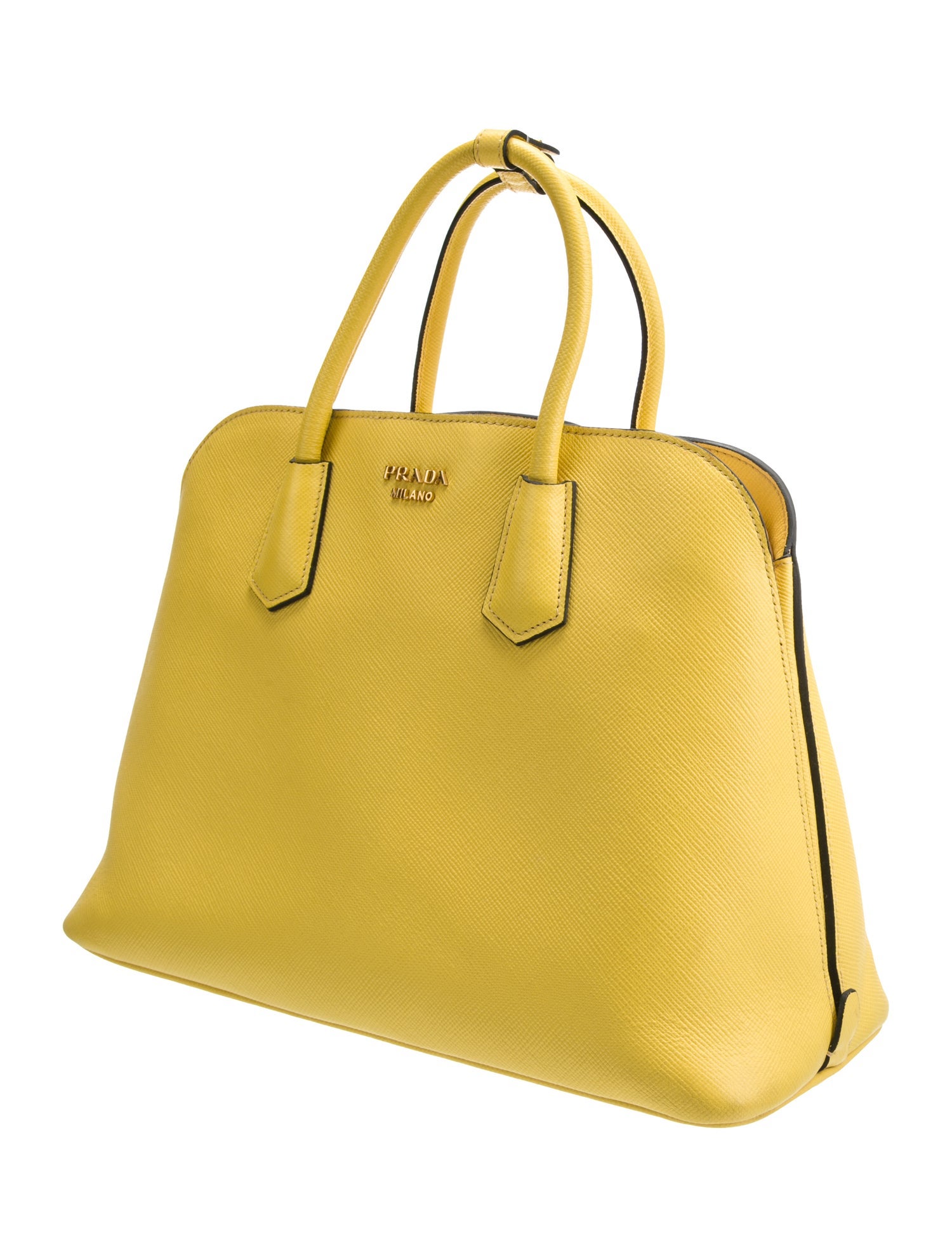 Prada Saffiano Cuir Leather Promenade Large